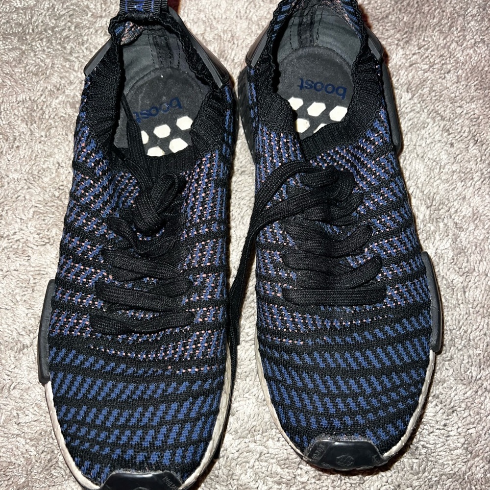 adidas’s nmd black blue pink